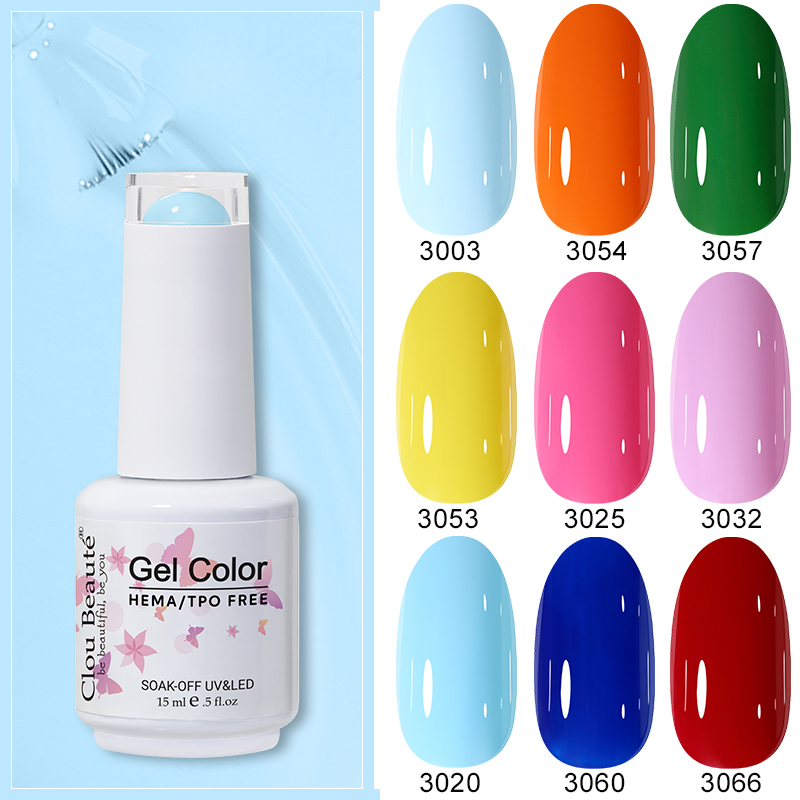 Uv Lamp Nail Resin - 클루 보떼 15ml 헤마 프리 TPO