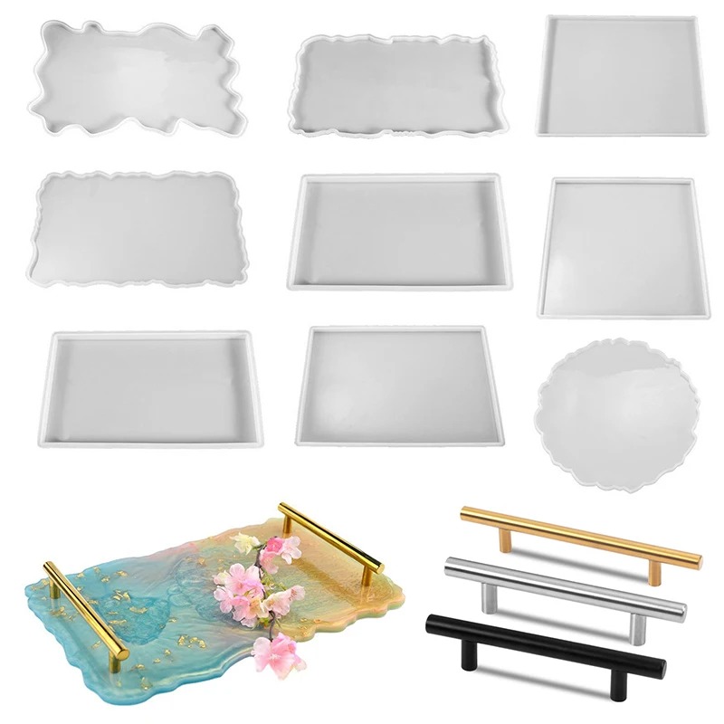 Resin Art Workshop - 트레이 에폭시 레진 실리콘 몰드 DIY