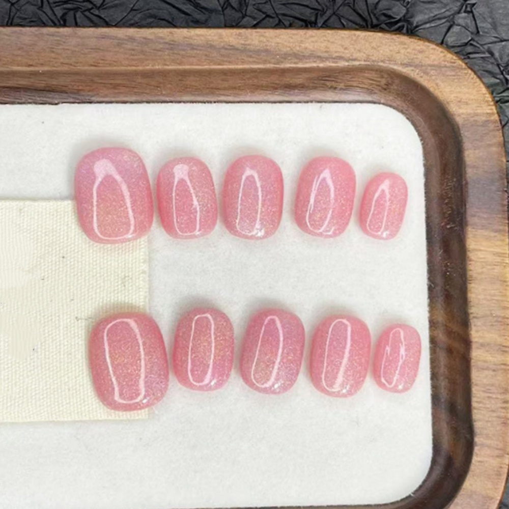 10개입 웨어러블 여름 핸드메이드 프레스온 네일 세트  - Resin Art Painting 리뷰 및 가격
