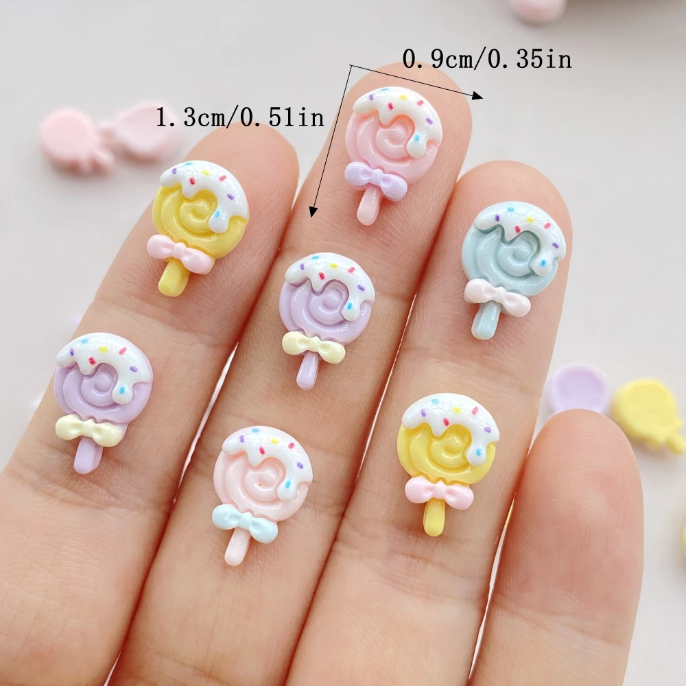 30pcs 수지 다채로운 3D 미니 롤리팝 아이스크림  - Resin Art Workshop 리뷰 및 가격