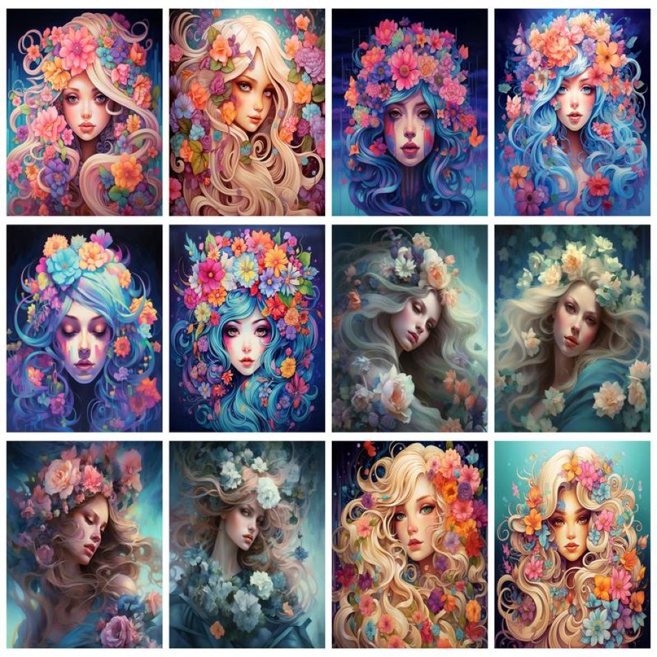 CHENISTORY 캐릭터 다이아몬드 페인팅 벽 장식  - Resin Art Ideas With Pictures 리뷰 및 가격