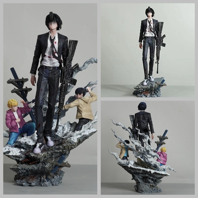 체인소맨 건 데빌 데빌 헌터 GK 애니메이션 피규어 레 - Resin Art Things 리뷰 및 가격