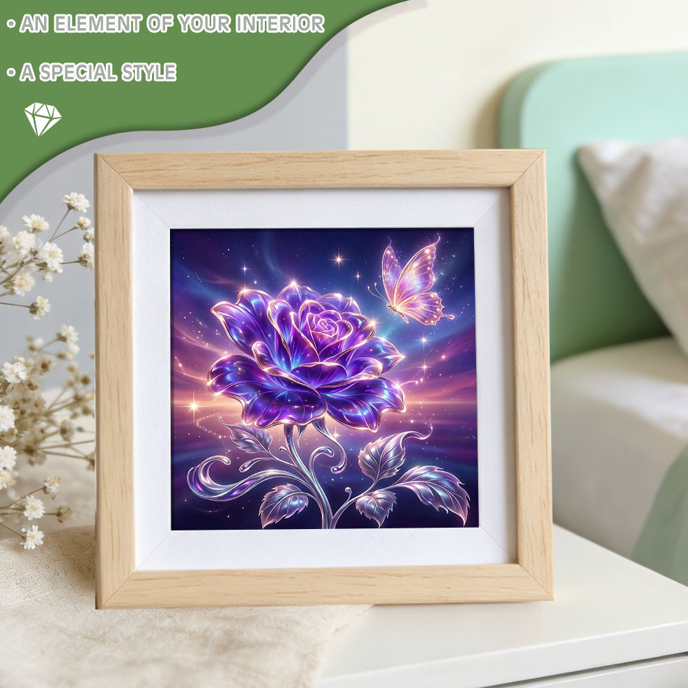 Huacan 풀 스퀘어 라운드 다이아몬드 페인팅 장미  - Resin Art For Rose 리뷰 및 가격