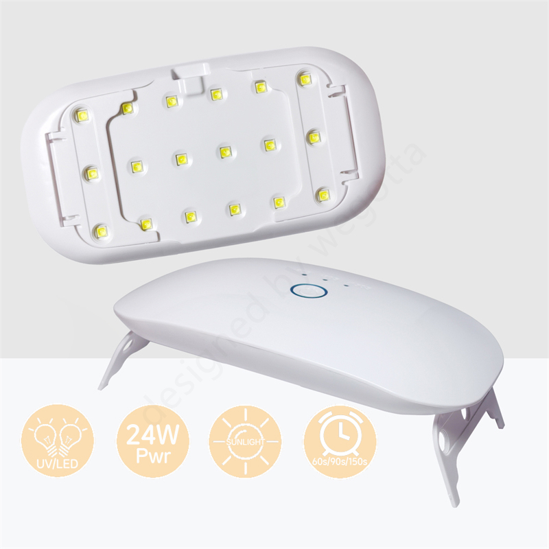 젤 네일용 24W USB 충전식 UV LED 램프, 손 - Uv Lamp Nail Resin 리뷰 및 가격