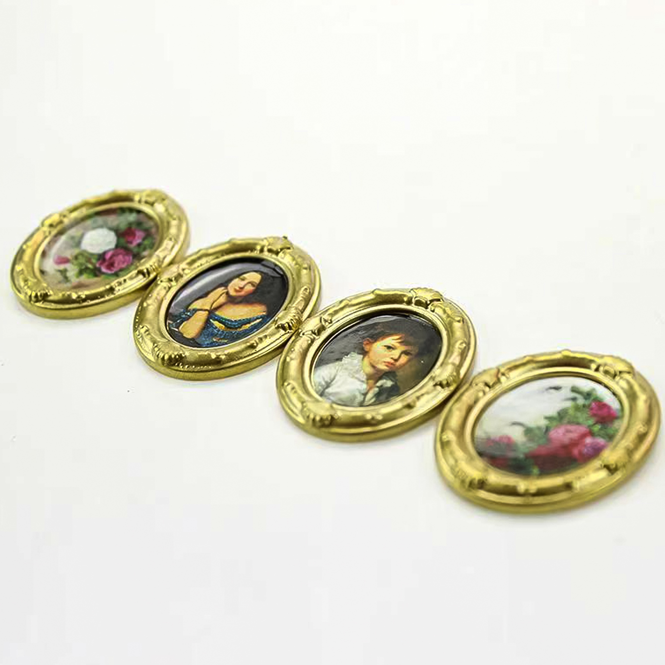 인형 집용 미니어처 유화 벽화 2개: 1:12 스케일  - Resin Art Canvas 리뷰 및 가격