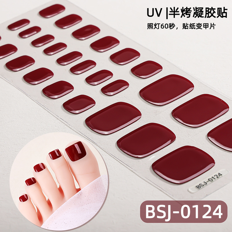 토우 젤 네일 스티커 UV 램프 경화 젤 스티커 방수  - Uv Lamp Nail Resin 리뷰 및 가격