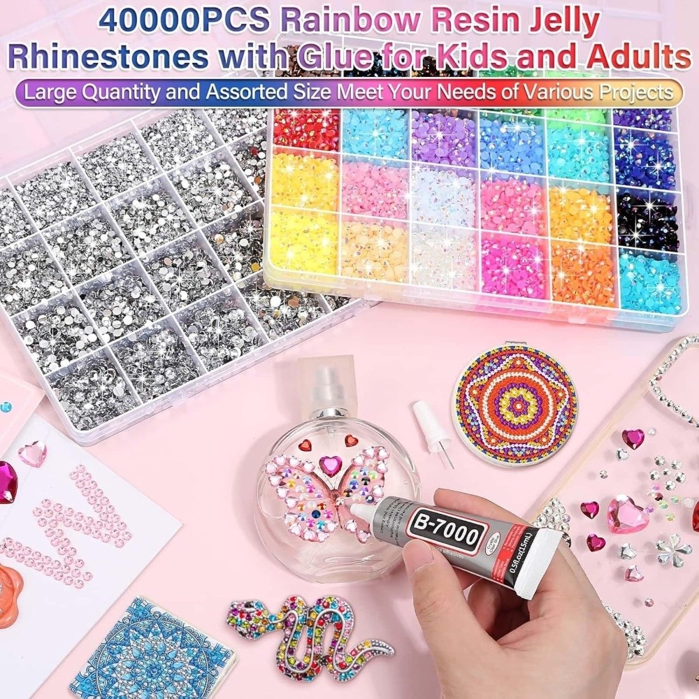 핫 멀티컬러 레진 라인스톤 키트 DIY 데코레이션 다이 - Resin Art Workshop 리뷰 및 가격