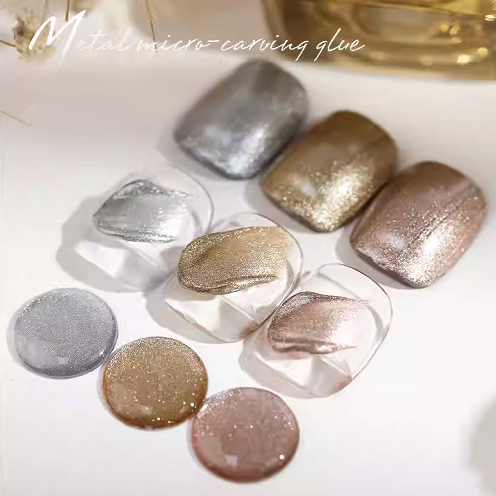 8g 메탈릭 카빙 젤 3D 엠보싱 네일 아트 페인팅 젤 - Resin Art For Rose 리뷰 및 가격