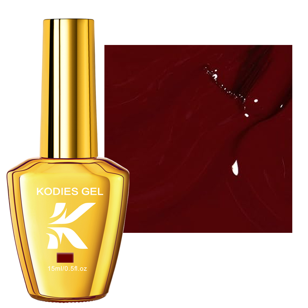 KODIES 젤 부르고뉴 레드 젤 매니큐어 15ML 젤 - Uv Lamp Nail Resin 리뷰 및 가격