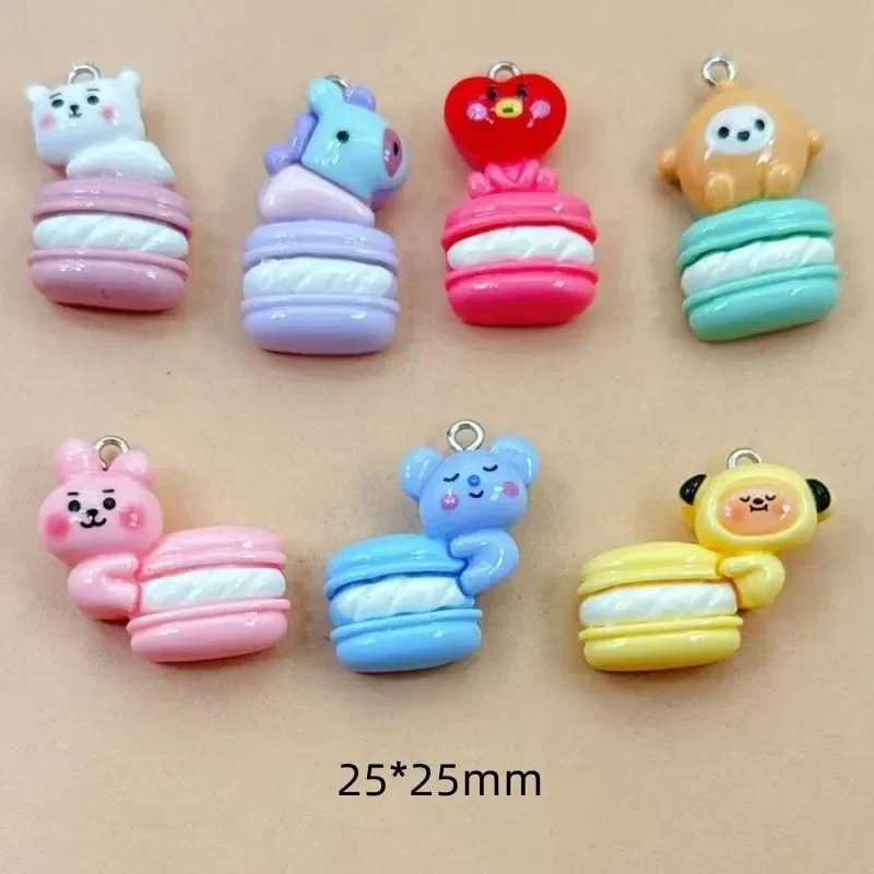 10개 혼합 만화 캐릭터 레진 참 장식품, DIY 수제 - Resin Art Things 리뷰 및 가격