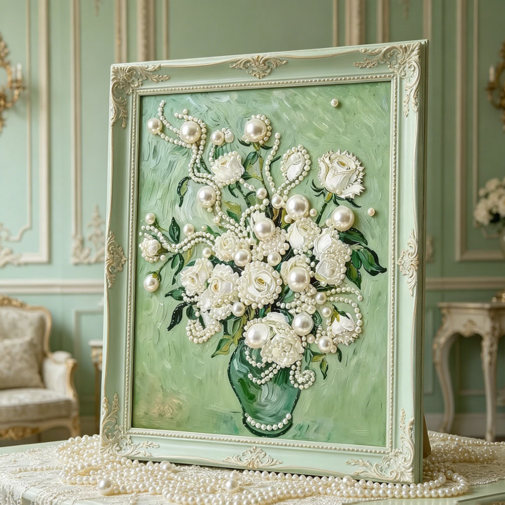 화칸 DIY 진주 아트 페인팅 키트 (성인 및 초보자용 - Resin Art For Rose 리뷰 및 가격